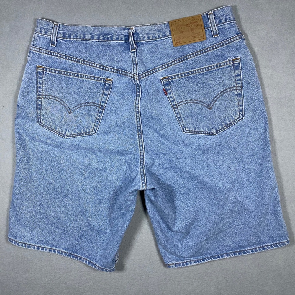 Levi's Light Blue Denim Jean Shorts